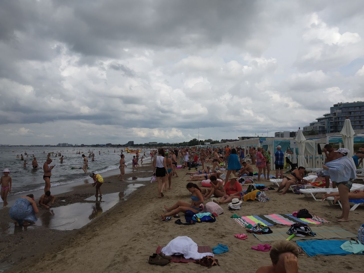 Анапа август море