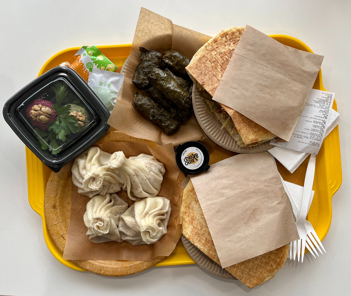 Завтрак в Vano&Vaso на фудкорте ТРЦ Бутово Молл