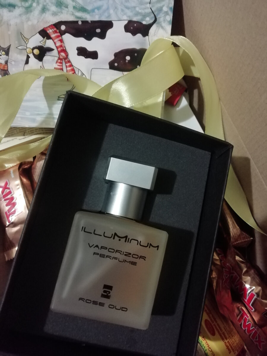 Верхние ноты: ландыш, жасмин, кориандр, базилик; средние ноты: марокканская роза, герань; базовые ноты: уд, кастореум, пачули