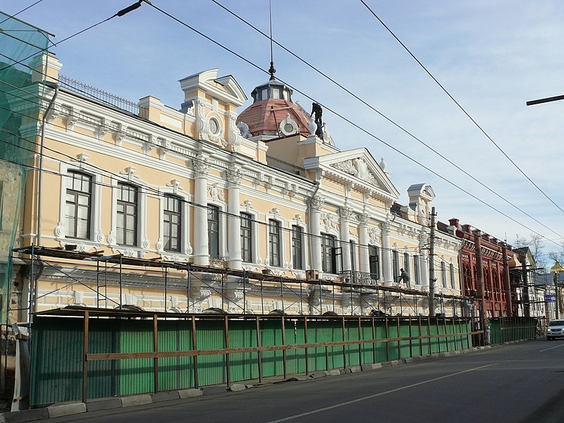 Тула, ул. Металлистов, 10. Особняк М.Г. Белолипецкого. Фото: ХВМ, Wikimedia Commons