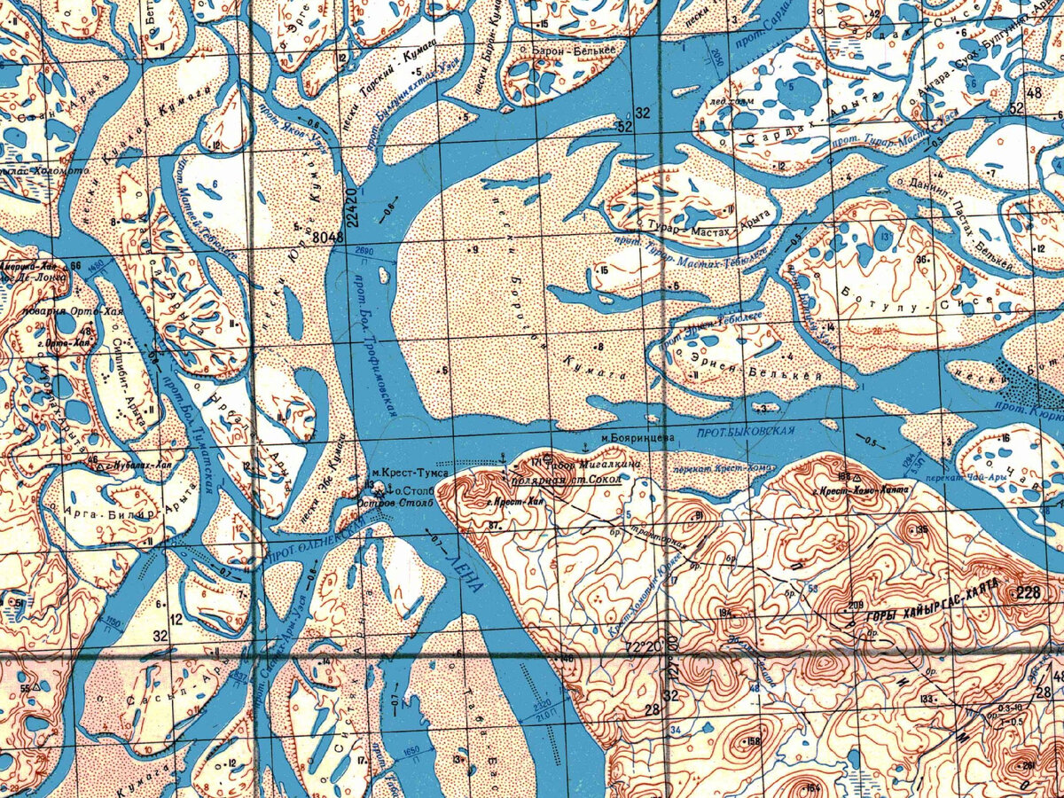 "Перекресток дорог" На нем и стоит остров Столб