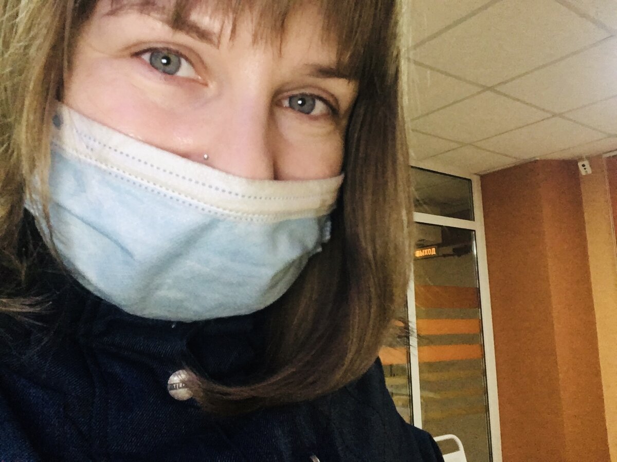 Автор в приемном покое областной больницы