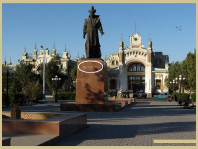 город Туркестан в Казахстане