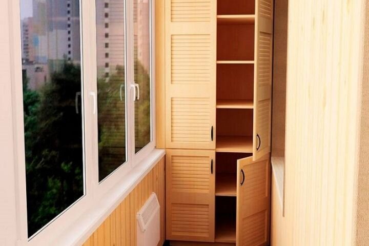 Система хранения на лоджии