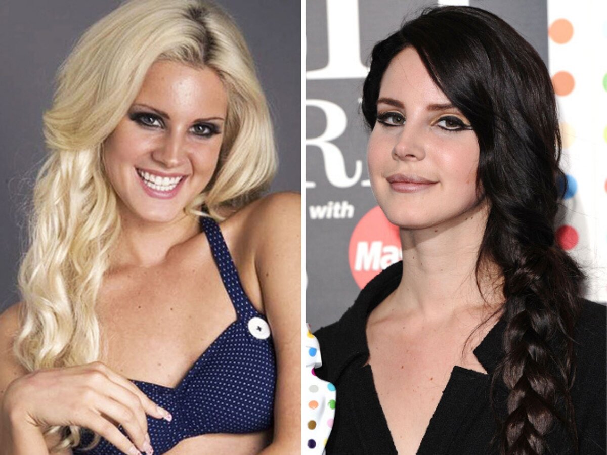 Лана Дель Рей много раз экспериментировала с окрашиванием, и опыт показывает, что блонд — это не ее история. Медные оттенки и темный цвет идут певице намного больше! 