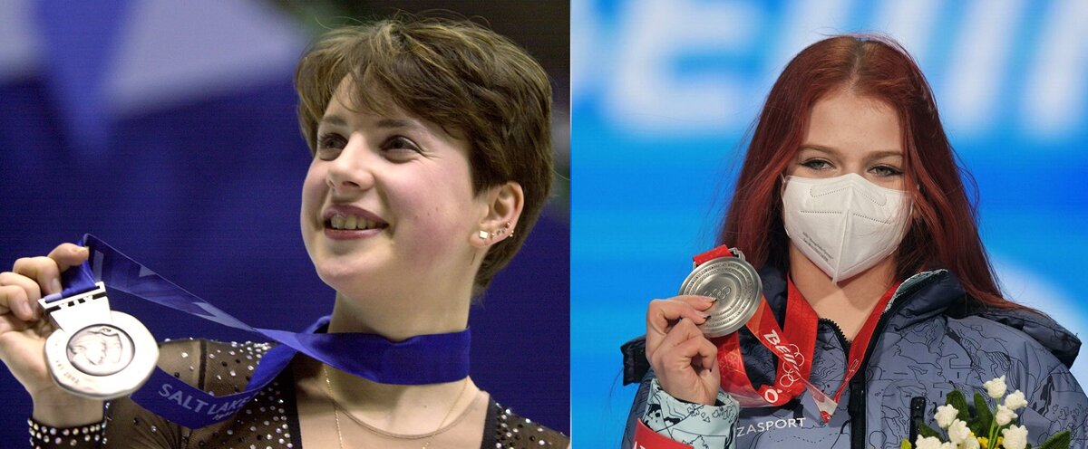 Ирина Слуцкая и Александра Трусова