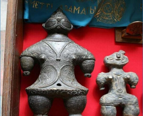 Японские статуэтки Догу. Что это, ели не человек в скафандре?