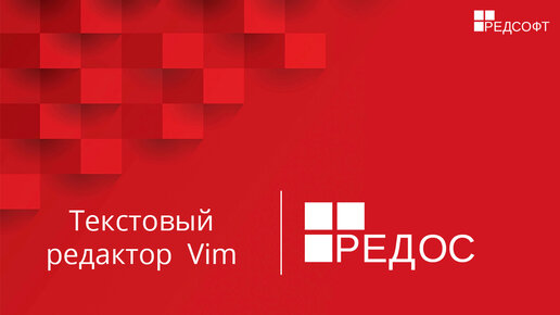 Текстовый редактор vim