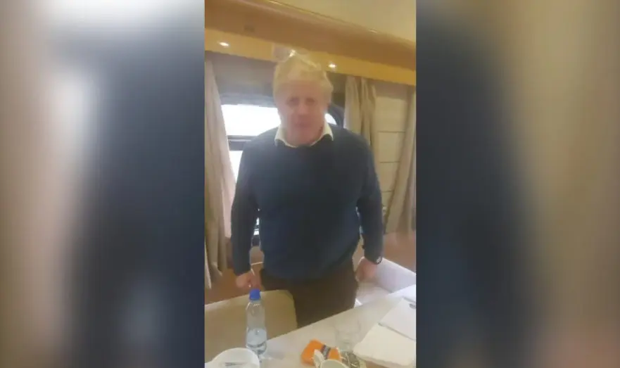 Фото: Twitter Бориса Джонсона 