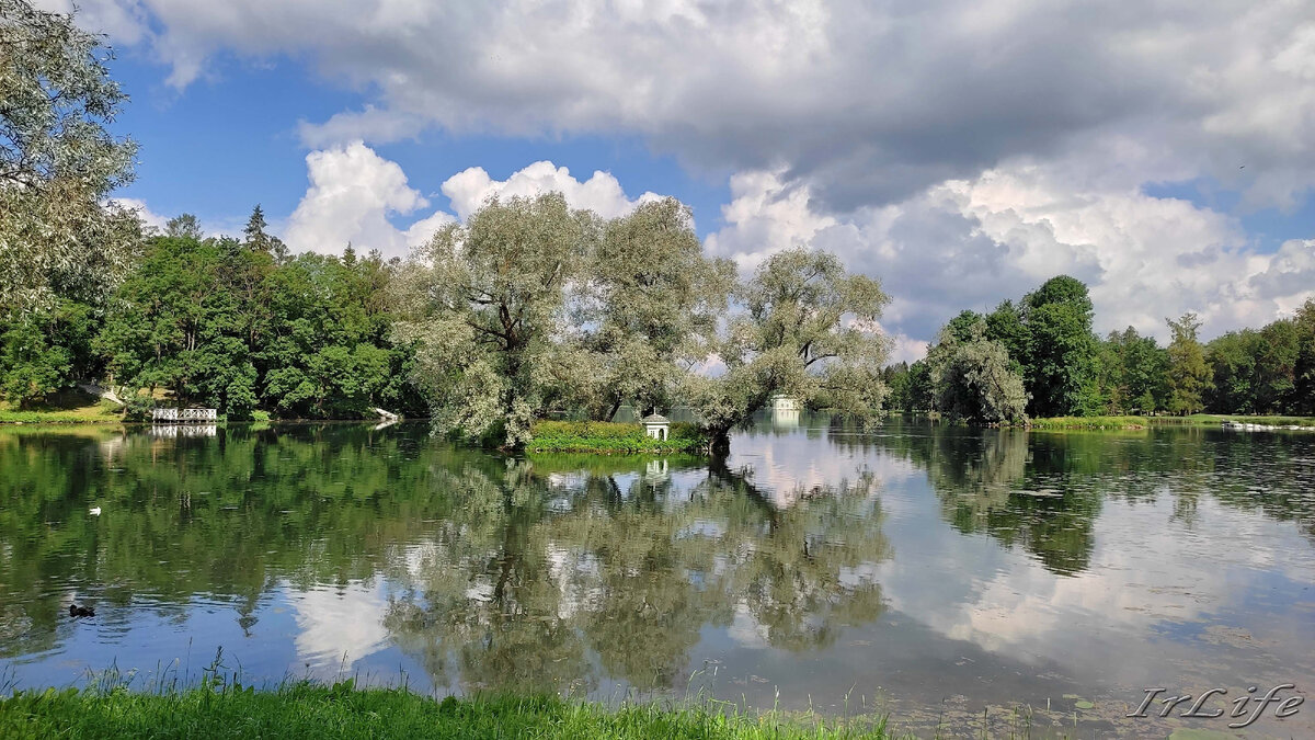 Гатчинский парк. Белое озеро