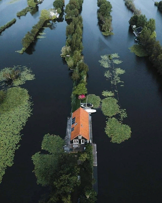 Голландия дома на воде