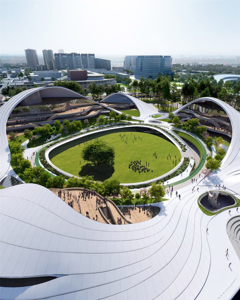 Jiaxing Civic Center | Proloog | MAD Architects | Jiaxing, CH