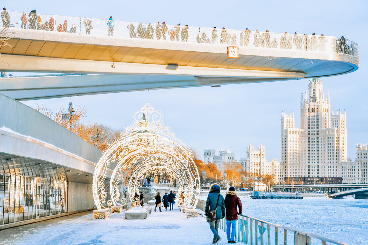 парящий мост вднх