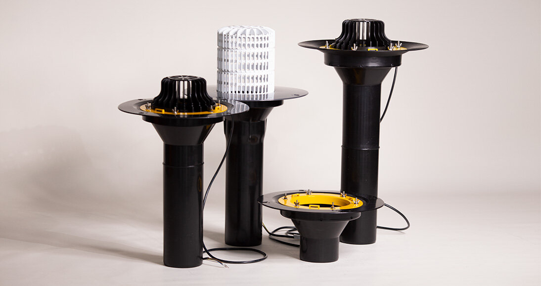 Кровельные воронки FACHMANN серии: VM, V-PVC, VMPro