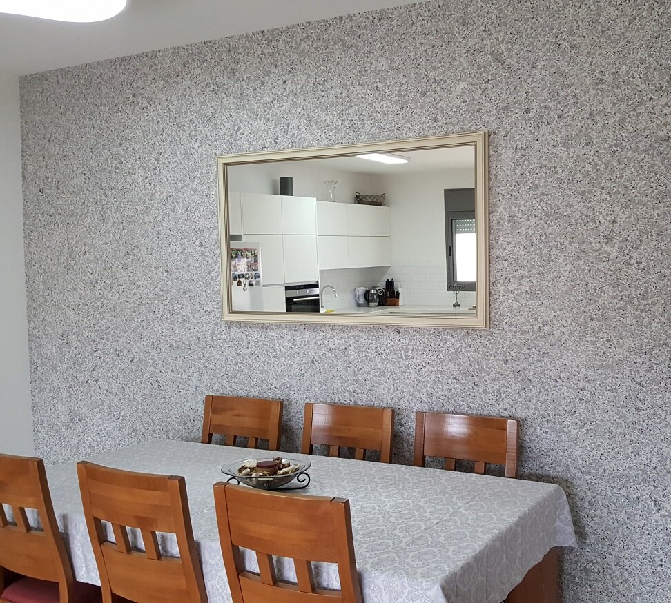 Минеральная штукатурка в интерьере