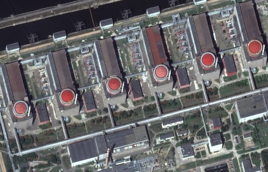    Спутниковые снимки не подтвердили слова Путина о систематических обстрелах Запорожской АЭС