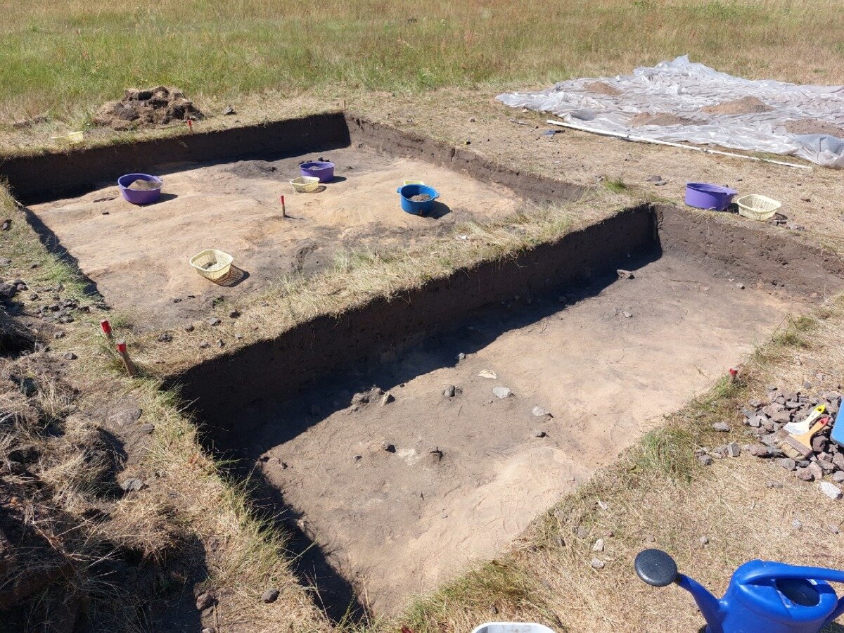 Примерно так раскопы выглядел и у нас.