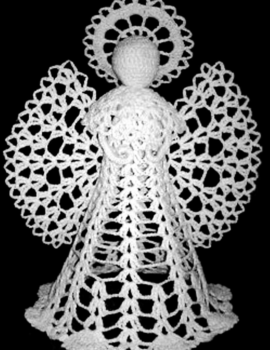 Вязание ангела крючком мк - Вязание для дома Мир вязания и рукоделия