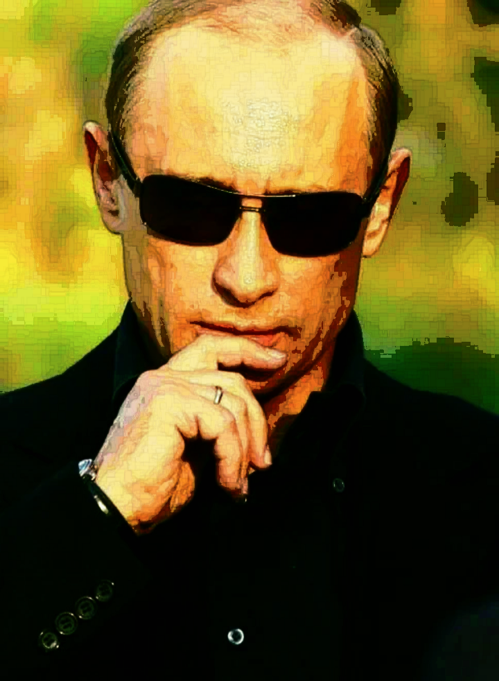Путин с моим фотошопом