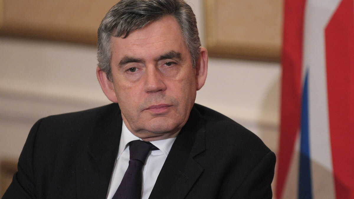    #Премьер-министр Великобритании Гордон Браун принимает участие в саммите лидеров двадцати крупных государств© РИА Новости . Сергей Гунеев