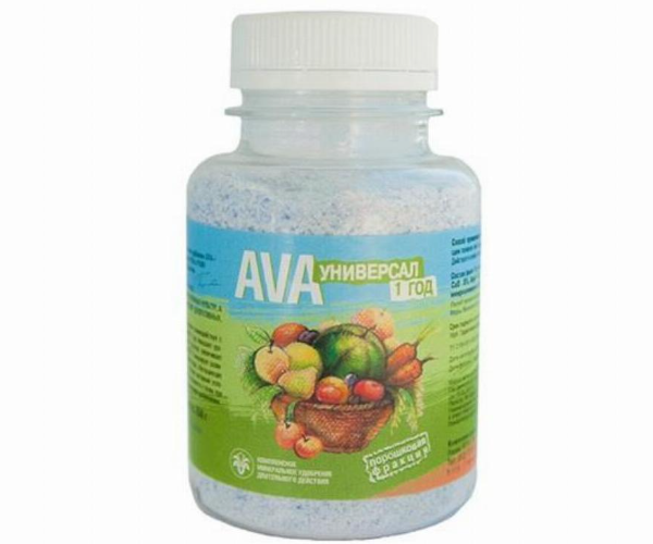 Биоудобрение AVA. Скрин фото автора