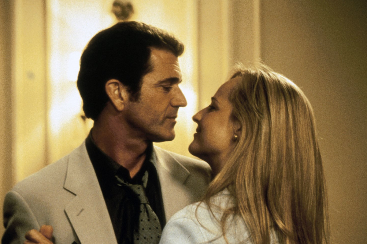 Кадр из моего любимого фильма "Чего хотят женщины" с очаровательным Мелом Гибсоном и Хелен Хант