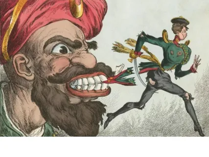 cont.ws Старинные карикатуры на Россию