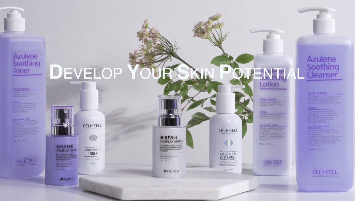 Восстановление барьерных функции кожи от космецевтического парамедицинского бренда CellbyCell! 