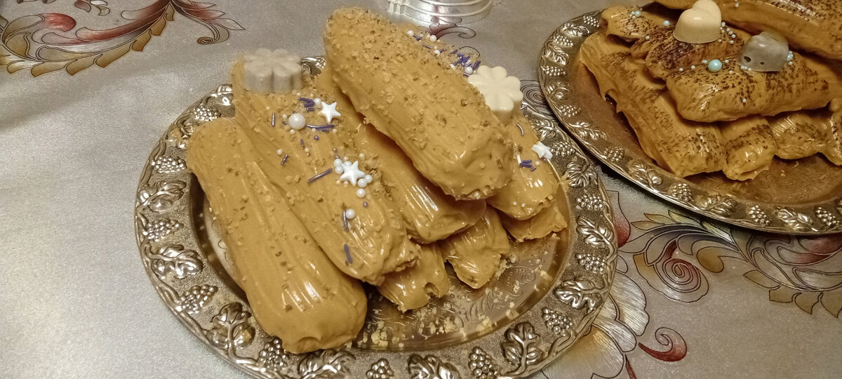 Вот такие тортики получились на занятии