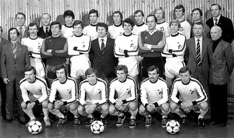     Минское "Динамо" в 1982-м. Фото: dinamo-minsk.by