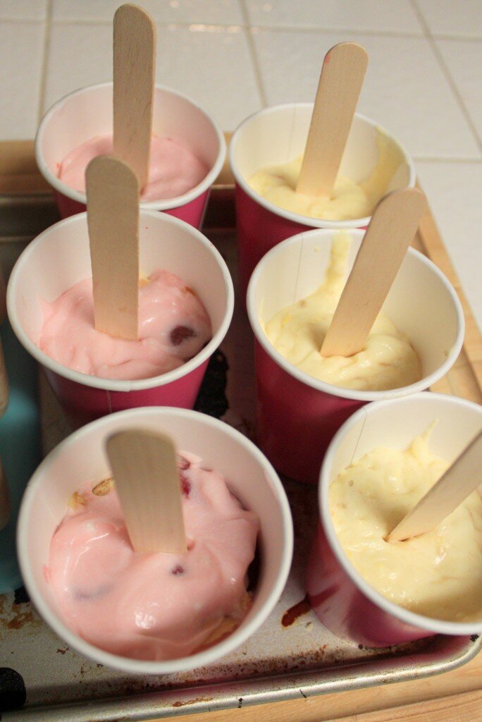 Фруктовое мороженое из йогурта