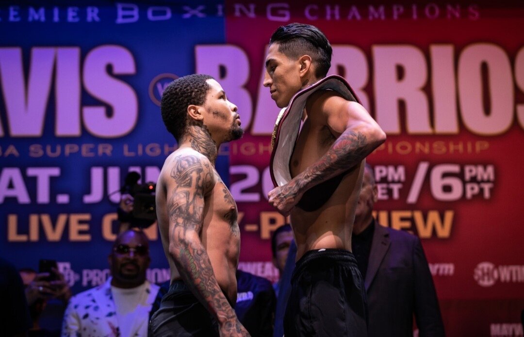Битва взглядов Gervonta Davis vs Mario Barrios