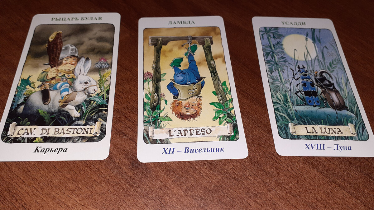 Фото автора. Таро гномов.