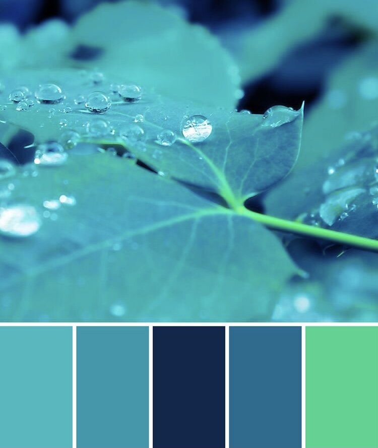 Однако длительное воздействие этих цветов приводит к торможению и даже депрессии, вызывает впечатление чего-то печального и скучного. 