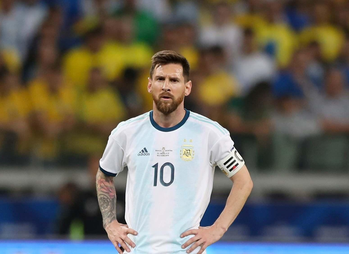 Лионель Месси в сборной Аргентины. 