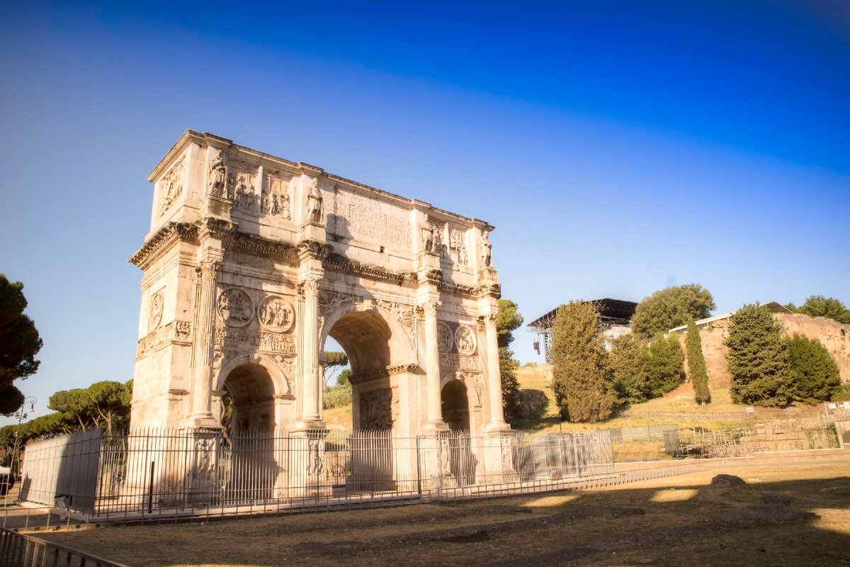 Арка Константина. Рим.