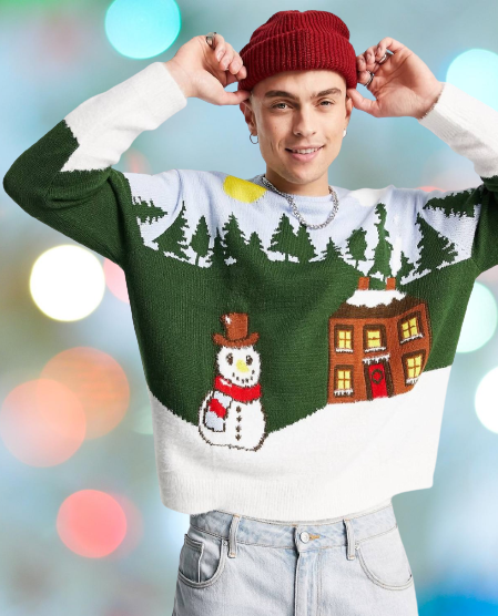 Asos ugly christmas sweater hotsell