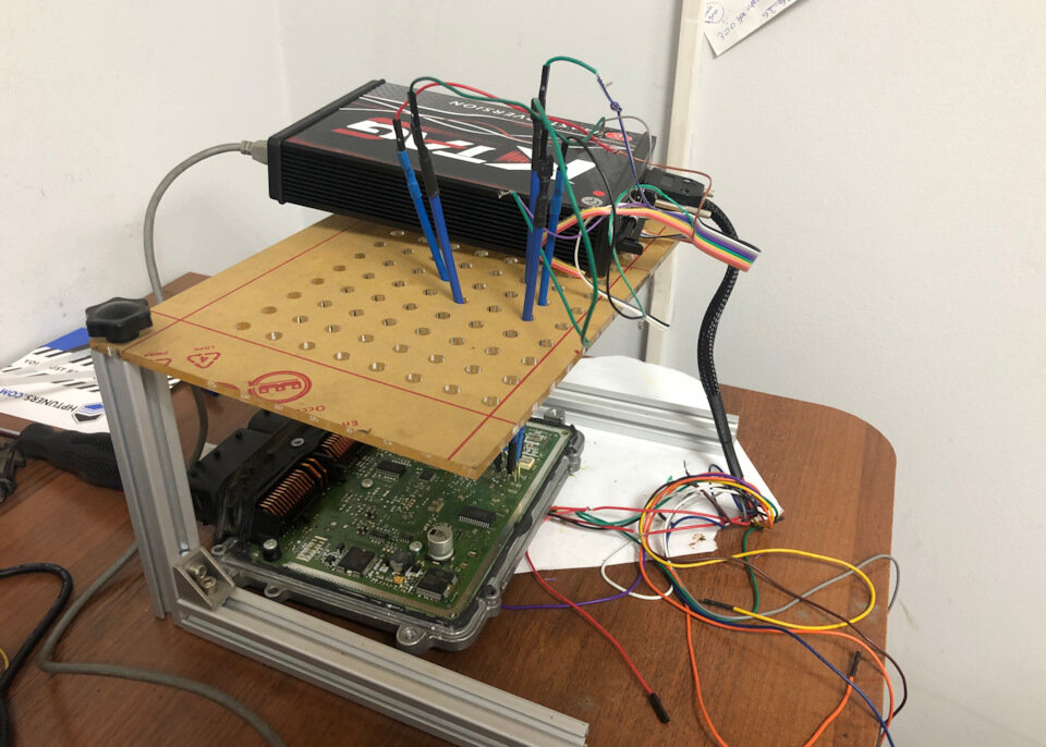 Настройка блока автомобиля