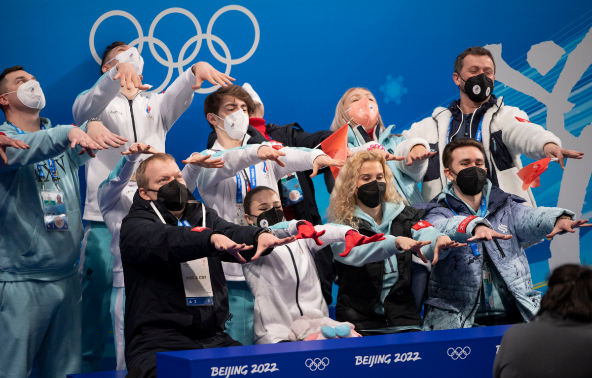 Фигурное катание олимпиада 2022 Россия