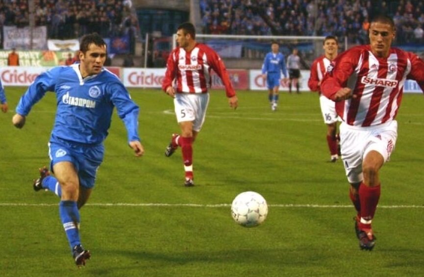 Матч 1-го основного раунда, между Зенитом и Црвеной Звездой