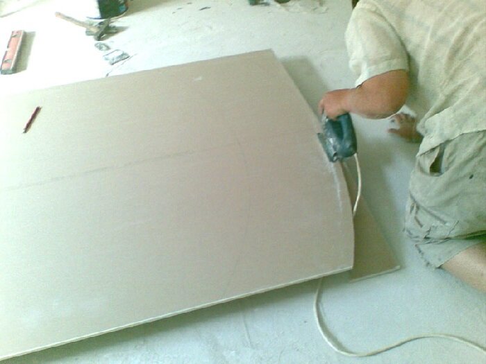 Фото Лист гипсокартона.