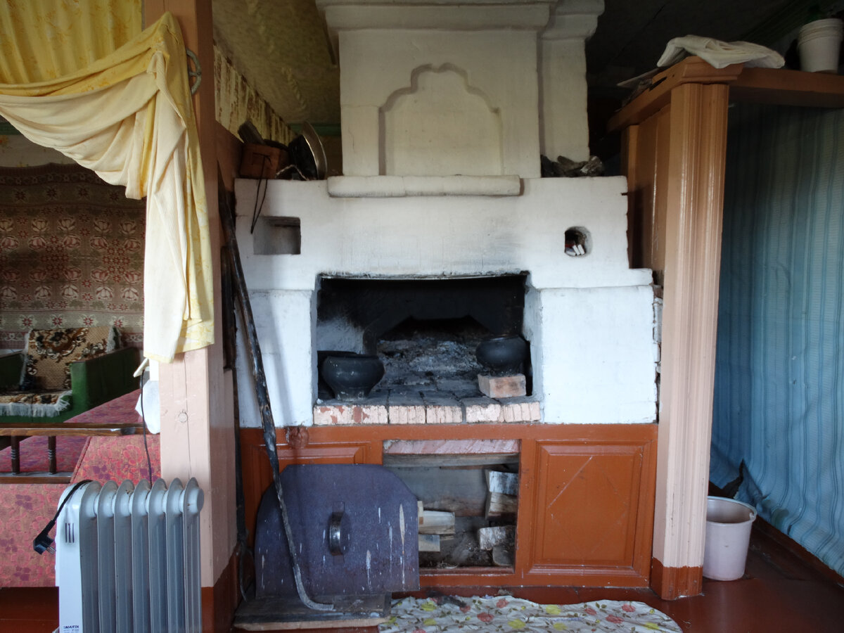 Вот такая русская печь.  