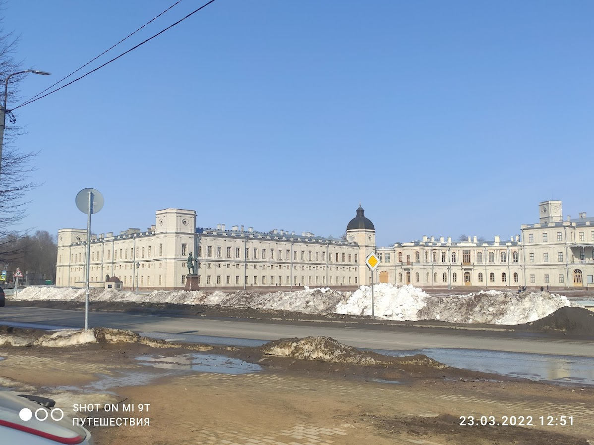 Гатчинский дворец. Фото автора