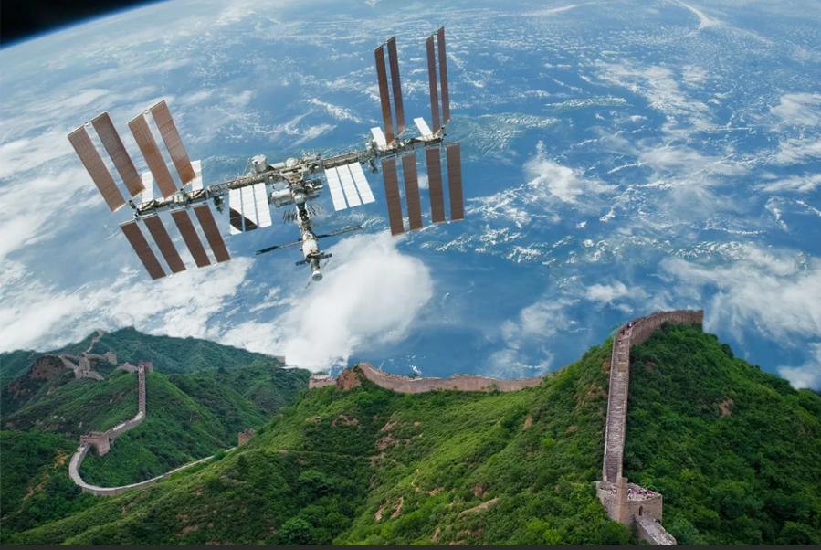 Китай с космоса