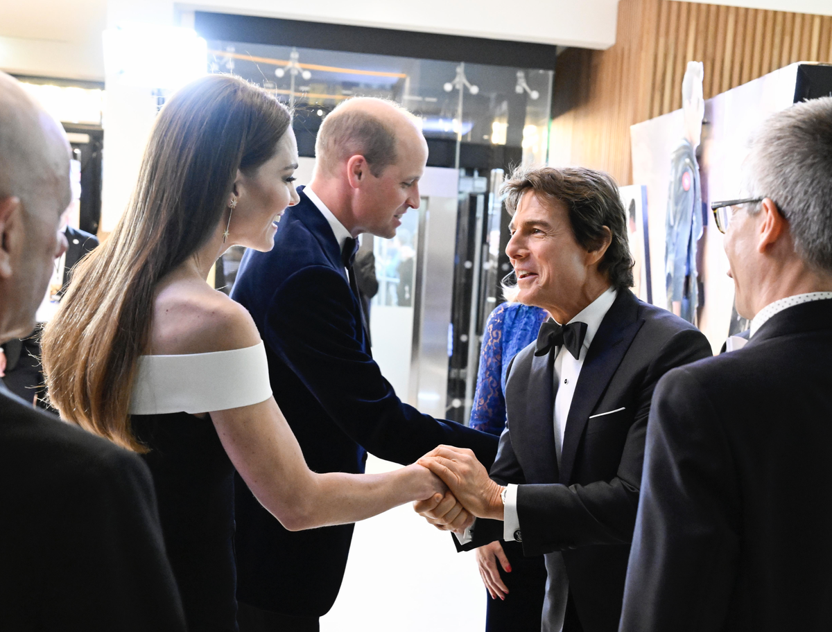 Встреча Кембриджских и Тома Круза