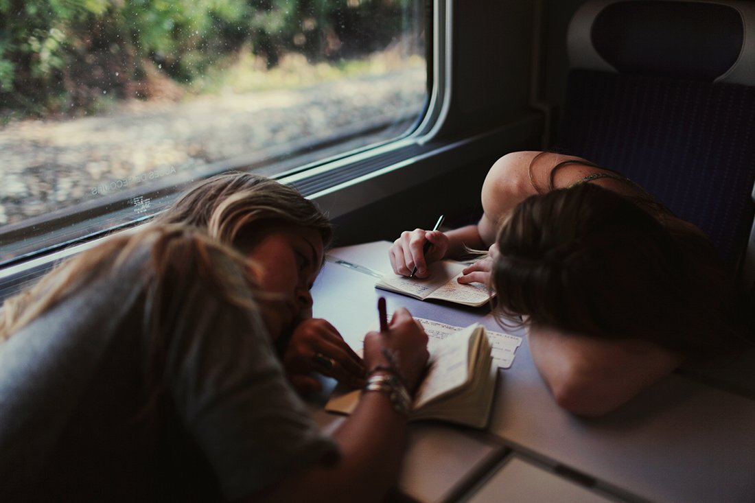 Влюбленные в поезде