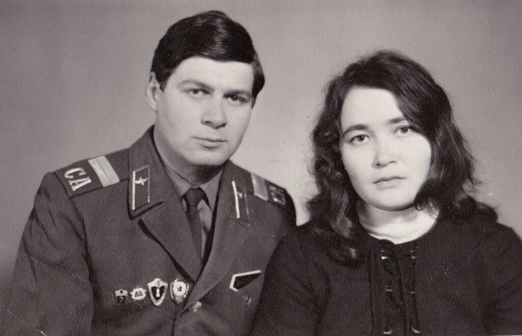 Фотография времён Советского Союза в фотоателье