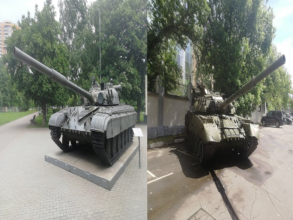 Т-64(А)(Б)? и Т-80УД в Москве