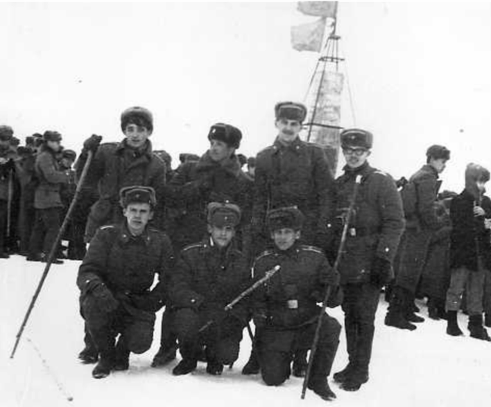 1973 г. На вершине Говерлы.