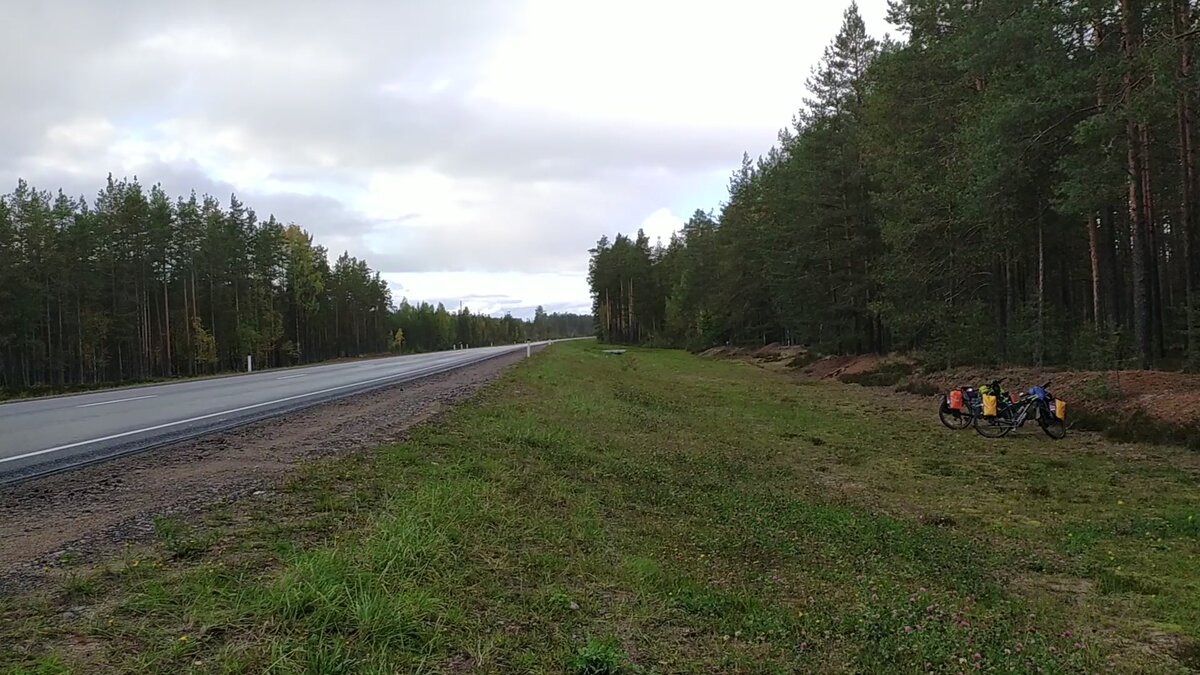 Съехали с дороги в разведку